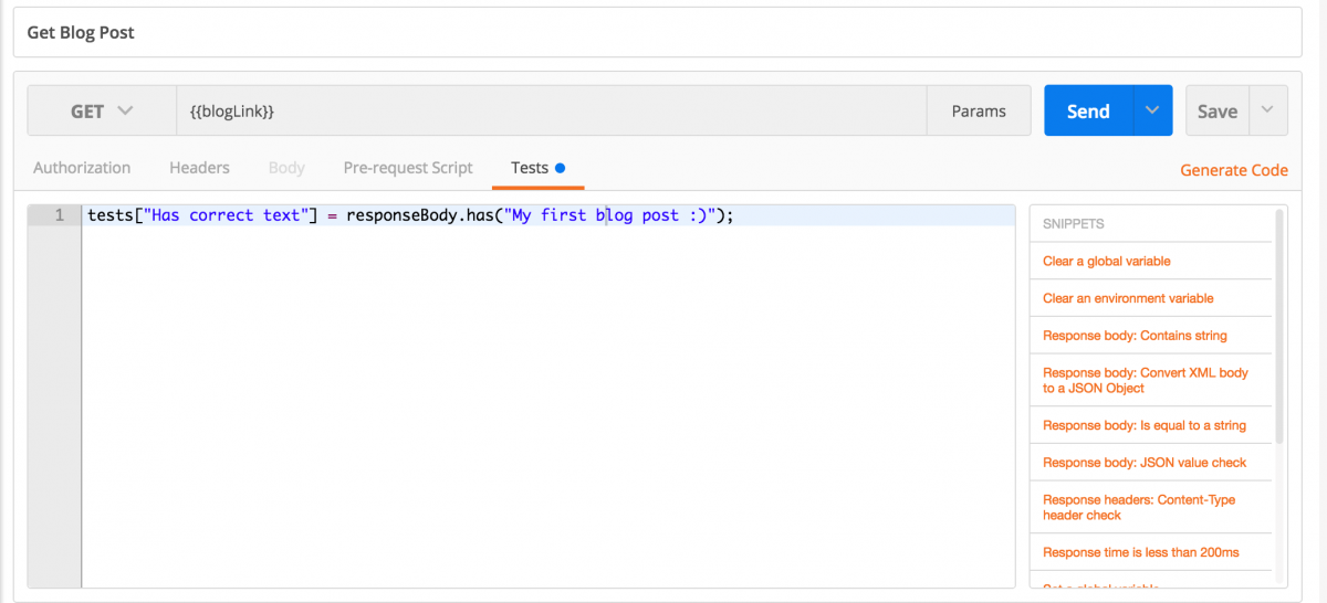 How to write automated tests for APIs with Postman - Part 2 | Postman Blog