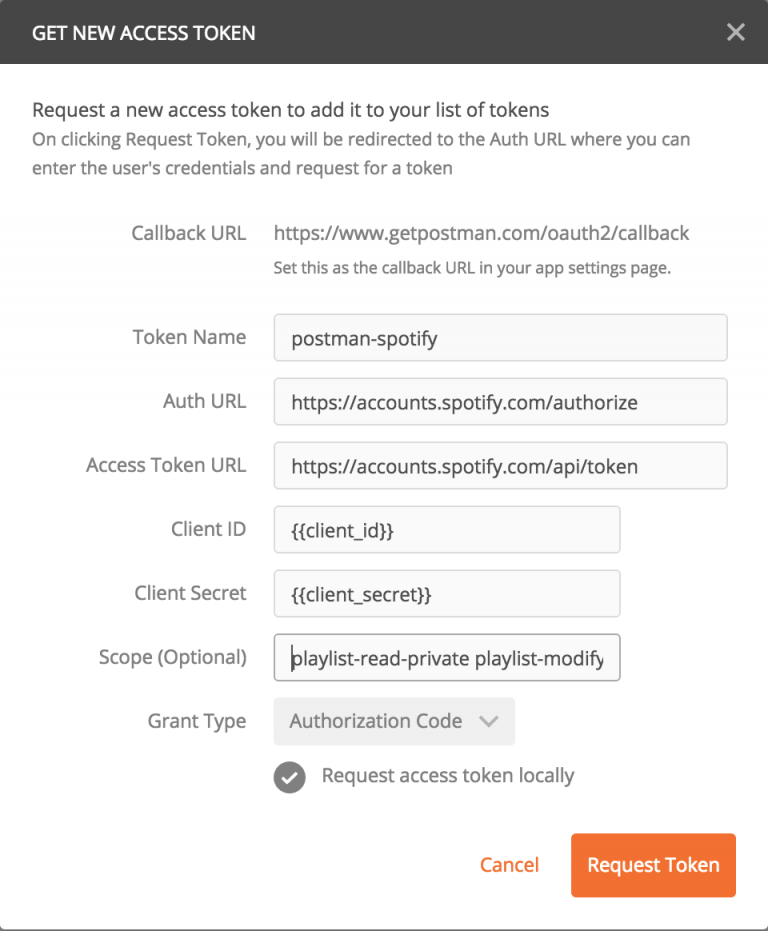 spotify redeem token