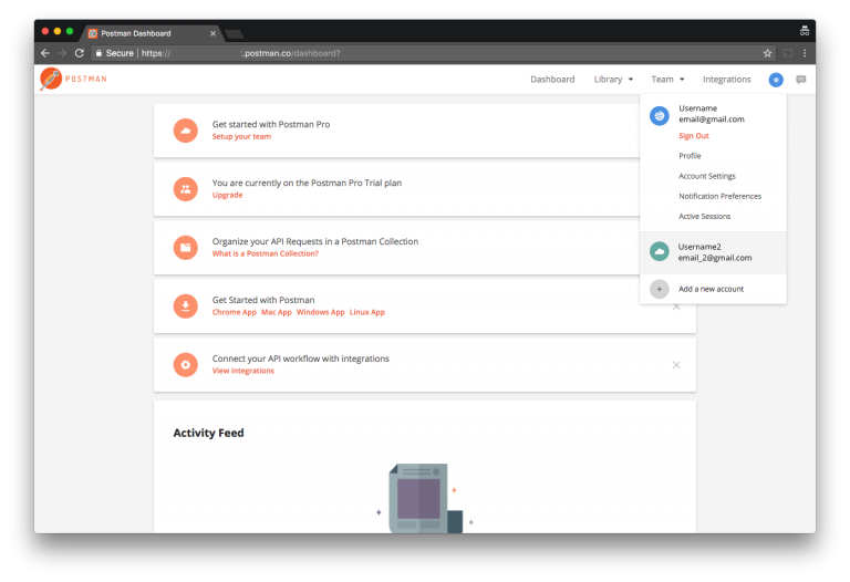 Multiple Postmen One person, multiple accounts | Postman Blog