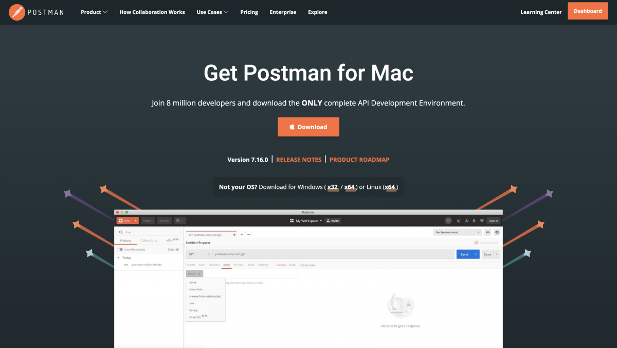 postman download for windows 10