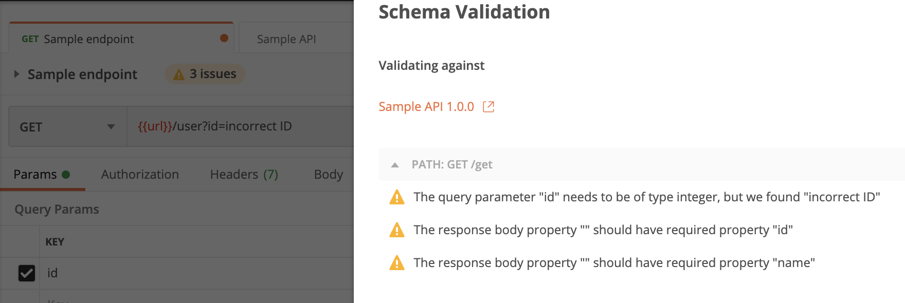 Validating OpenAPI specifications for your API responses with Postman