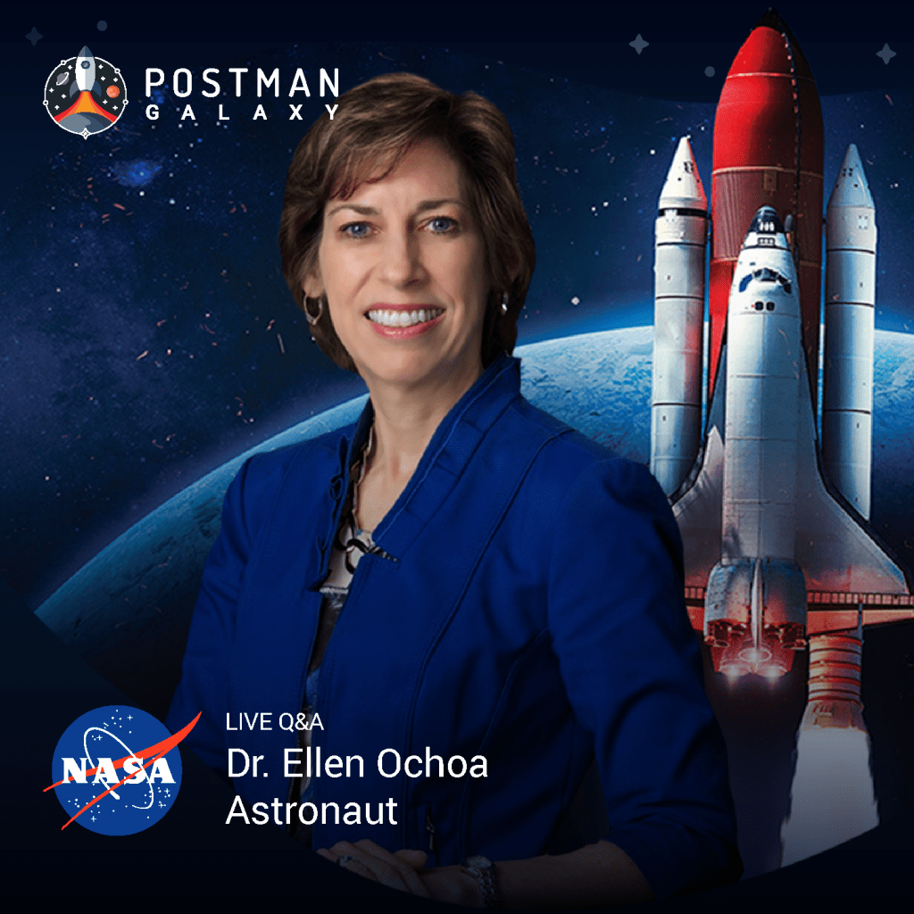 Announcing Postman Galaxy Keynote Speaker Dr. Ellen Ochoa, NASA Astronaut