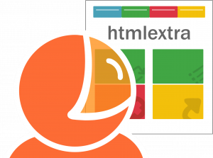 The official htmlextra logo
