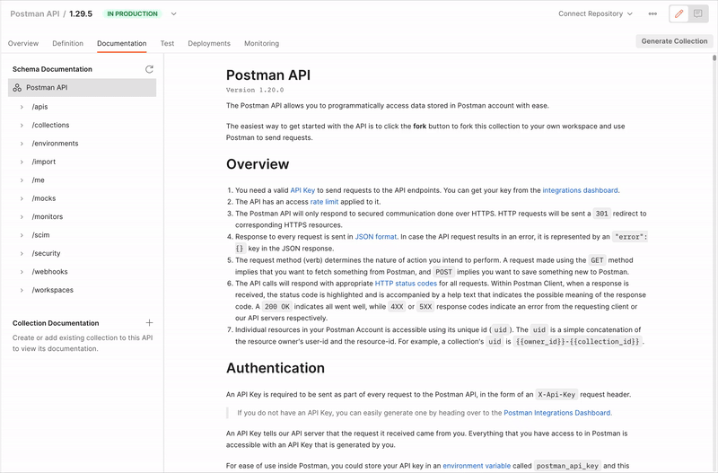 Postman Now Generates Docs from OpenAPI 3.0 Definitions