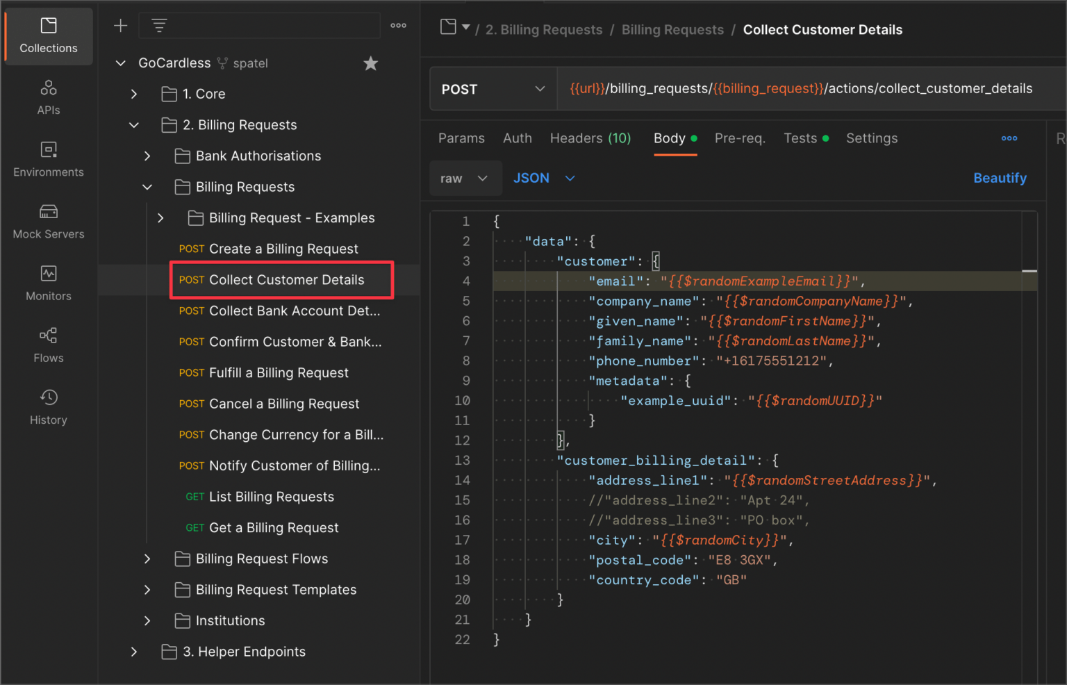 Testing bank payments with the GoCardless collection | Postman Blog