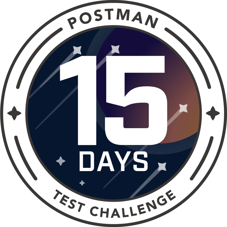  15 Days of Postman badge