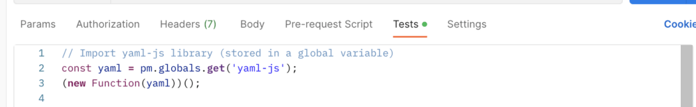 Import `yaml-js` so it can be used within the script.