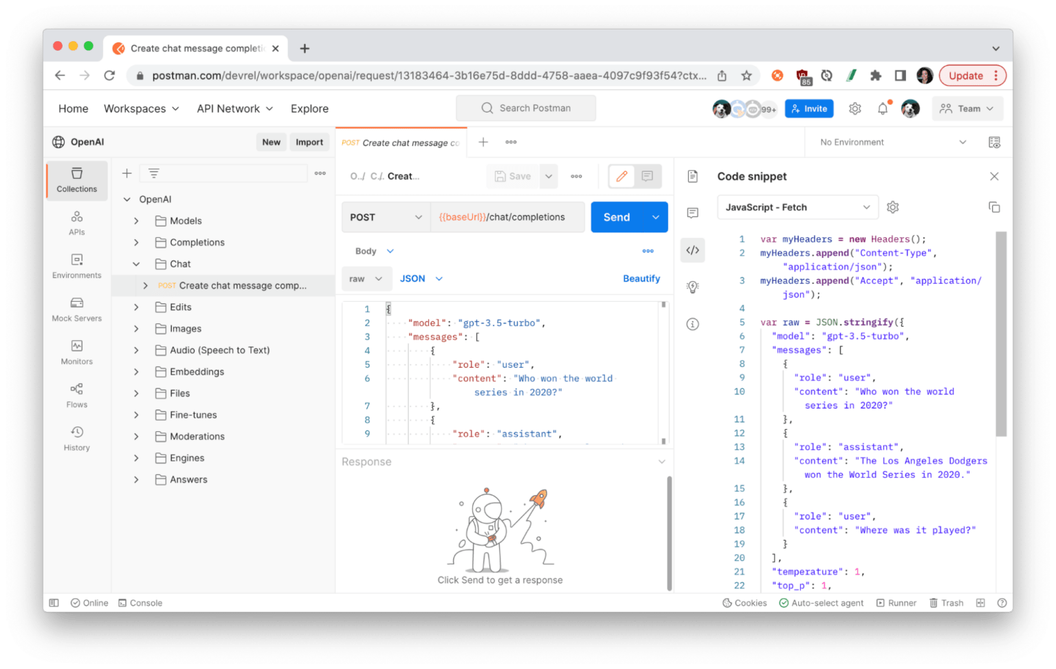 Improve Your Time to First API Call by 20x | Postman Blog