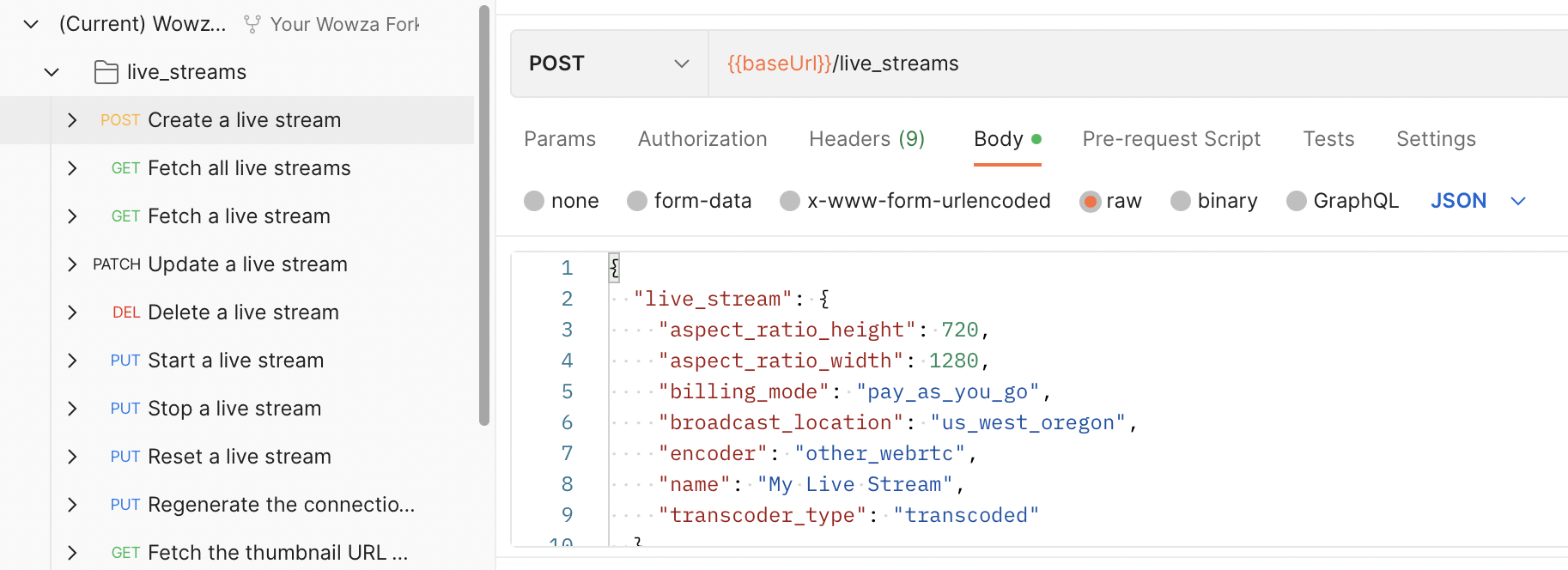 Stream Your Passion in Minutes with Wowza and Postman | Postman Blog