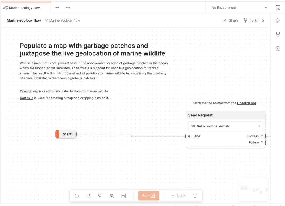 Add text annotations throughout a Flow