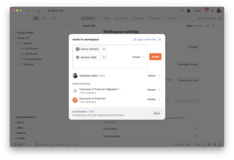Collaborating on APIs with Postman Team Workspaces and Native Git ...